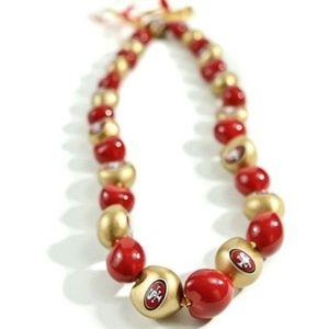 49er beaded necklace